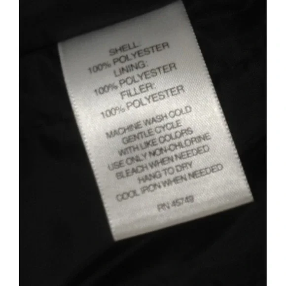 Hannah Brand Women's S Black Sleeveless Snap Close Vest Size Large - Picture 12 of 15